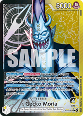 Gecko Moria - OP14-080 - Leader (Alternate Art) - The Azure Sea's Seven