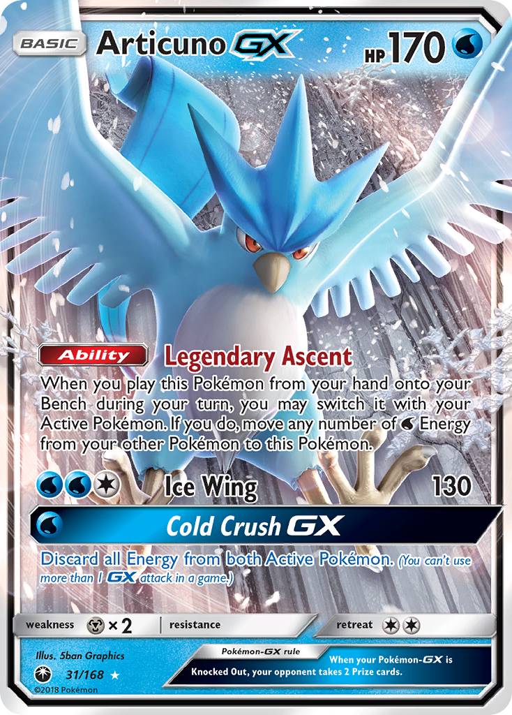 Articuno-GX - 031/168 - Celestial Storm