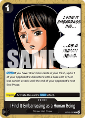 I Find It Embarrassing as a Human Being - OP15-097 - Common - Adventure on Kami's Island