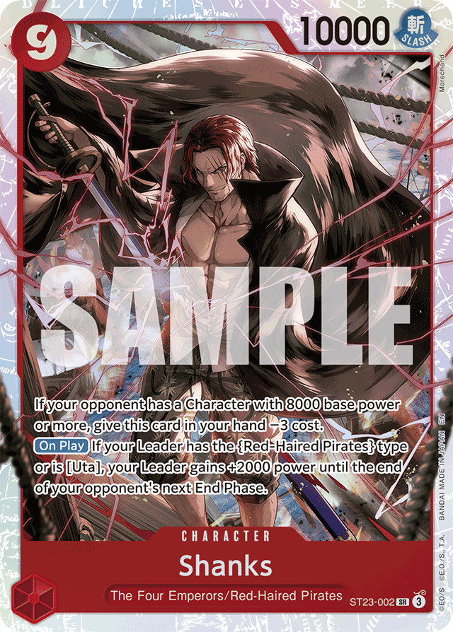 Shanks - ST23-002 - Super Rare - RED Shanks