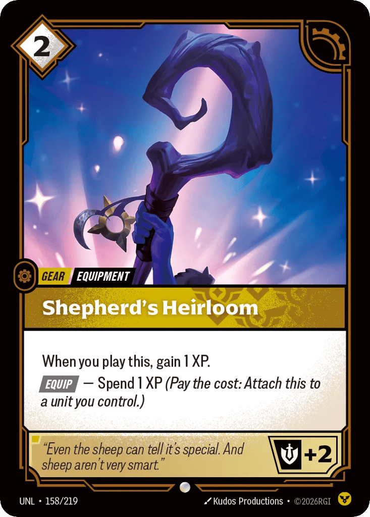 Shepherd's Heirloom - 158/219 - Common - Unleashed
