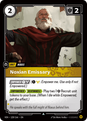 Noxian Emissary - 128/166 - Uncommon - Vendetta