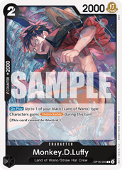 Monkey.D.Luffy - OP16-095 - Rare - The Time Of Battle