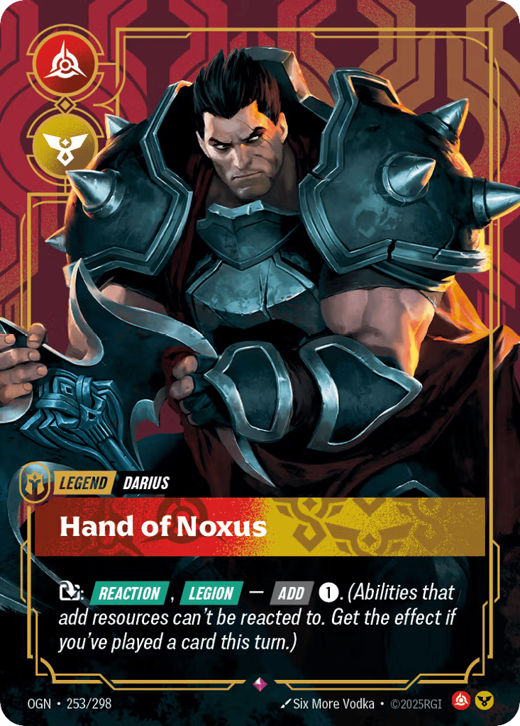 Hand Of Noxus - 253/298 - Rare - Origins