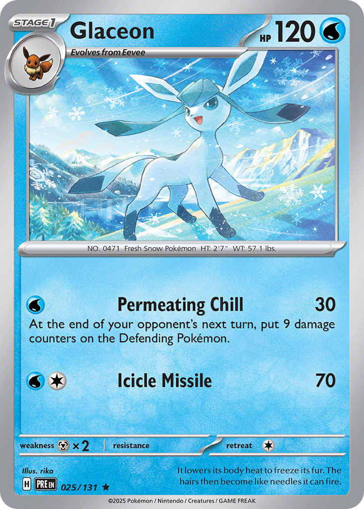 Glaceon - 025/131 - Prismatic Evolutions
