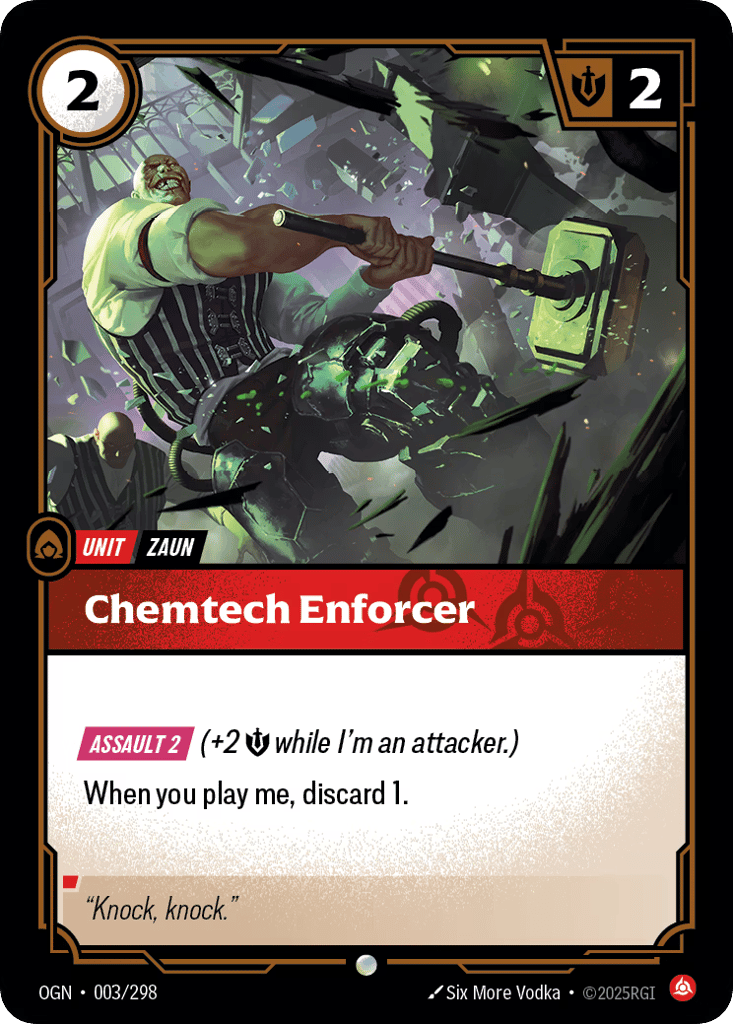 Chemtech Enforcer - 003/298 - Common - Origins