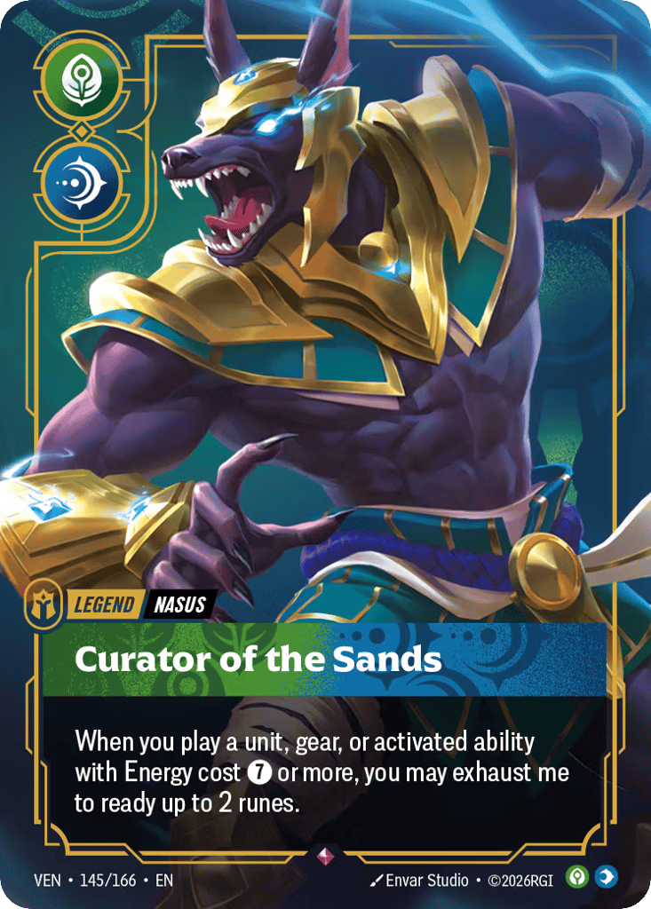 Curator Of The Sands - 145/166 - Rare - Vendetta