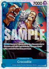 Crocodile - OP09-046 - Super Rare (Reprint) - Emperors In The New World