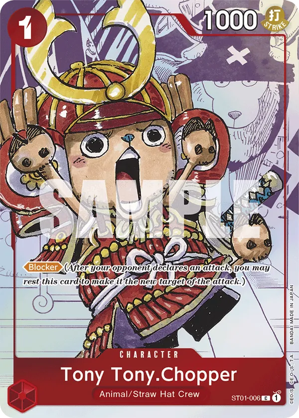 Tony Tony.Chopper - ST01-006 - Common (Twenty Fifth Edition Alt Art) - Straw Hat Crew