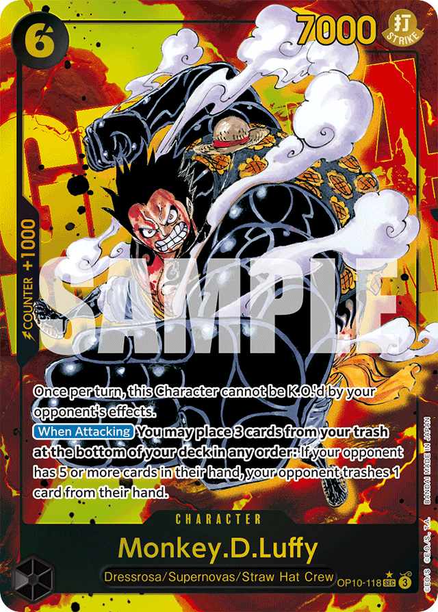 Monkey.D.Luffy - OP10-118 - Secret Rare (Alternate Art) - Royal Blood