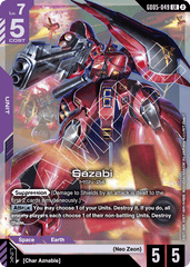 Sazabi - GD05-049 - Legend Rare - Freedom Ascension