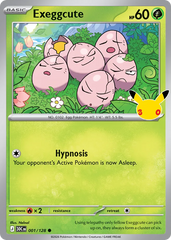 Exeggcute - 001/128 - 30th Celebration