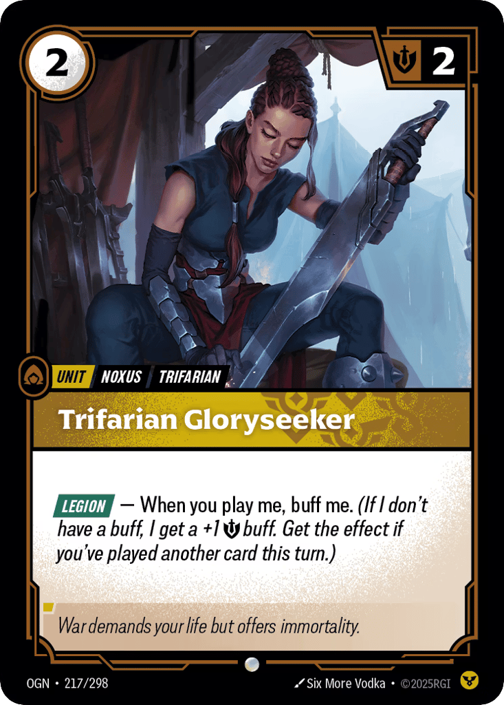 Trifarian Gloryseeker - 217/298 - Common - Origins
