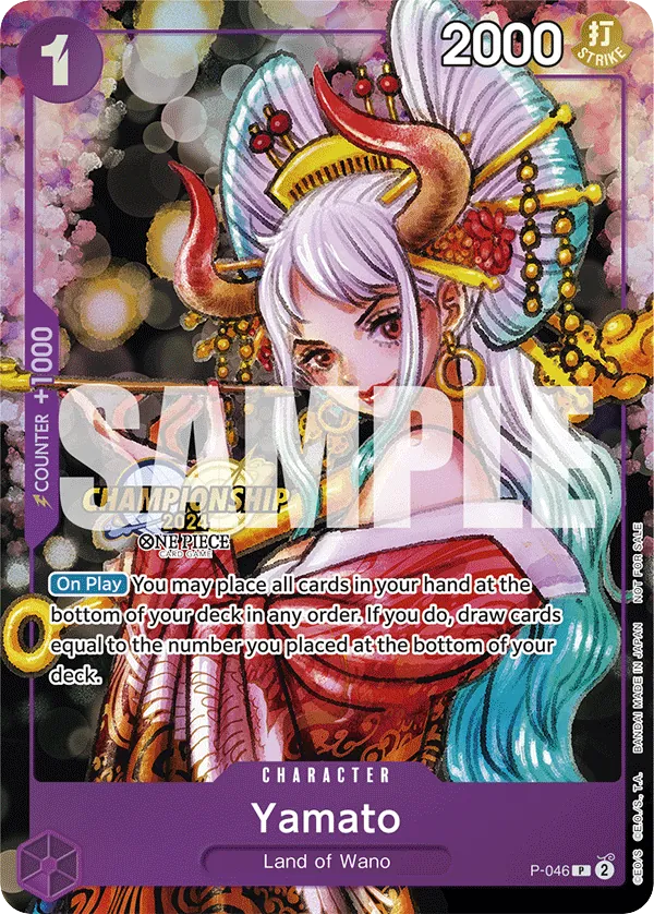 Yamato - P-046 - Promo (Championship Stamp) - Promos