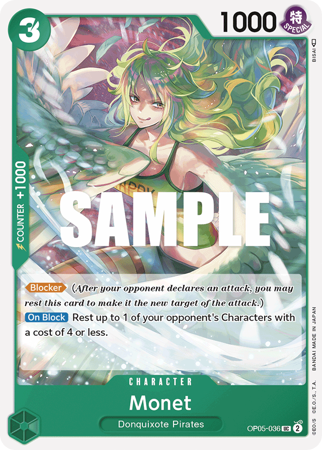 Monet - OP05-036 - Uncommon - Awakening of the New Era