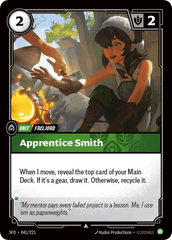 Apprentice Smith - 041/221 - Uncommon - Spiritforged
