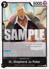 St. Shepherd Ju Peter - OP13-084 - Rare - Carrying On His Will