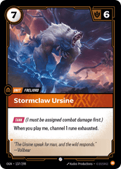 Stormclaw Ursine - 137/298 - Common - Origins
