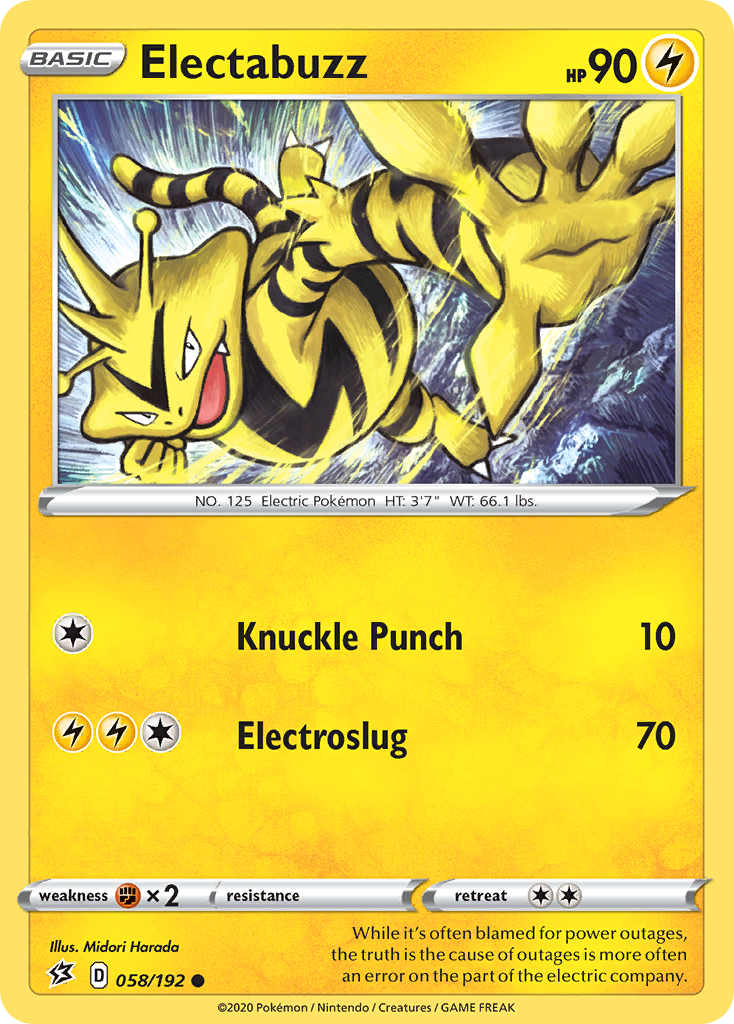 Electabuzz - 058/192 - Rebel Clash