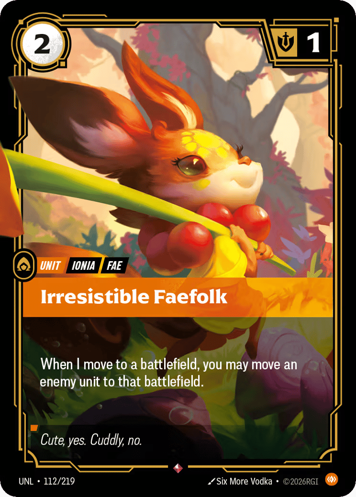 Irresistible Faefolk - 112/219 - Rare - Unleashed