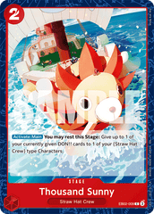 Thousand Sunny - EB02-009 - Common - Anime 25th Collection