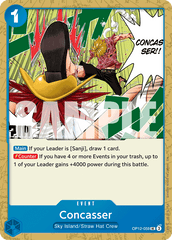 Concasser - OP12-059 - Uncommon - Legacy of the Master