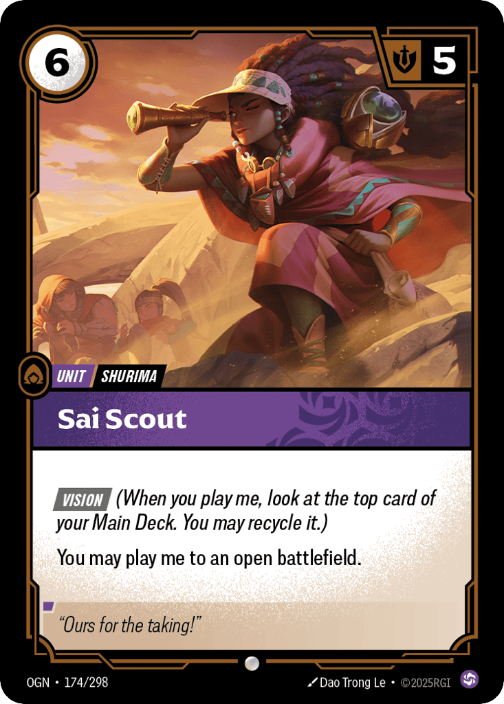 Sai Scout - 174/298 - Common - Origins
