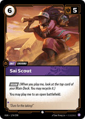Sai Scout - 174/298 - Common - Origins