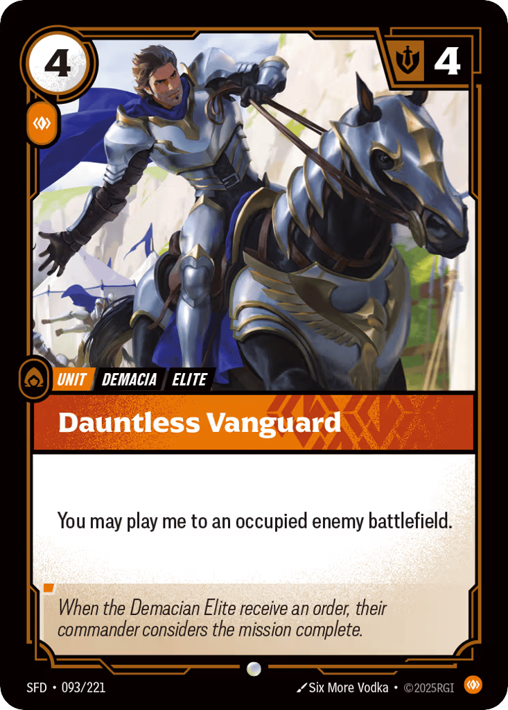 Dauntless Vanguard - 093/221 - Common - Spiritforged