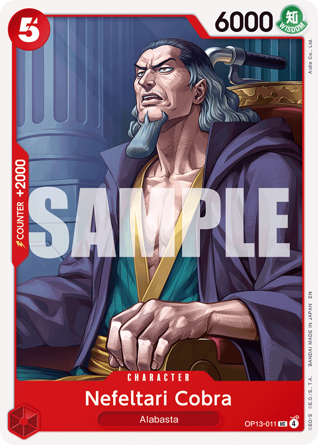Nefeltari Cobra - OP13-011 - Uncommon - Carrying On His Will