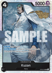 Kuzan - OP02-096 - Super Rare (Reprint) - Paramount War