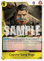 Capone"Gang"Bege - OP10-103 - Rare - Royal Blood