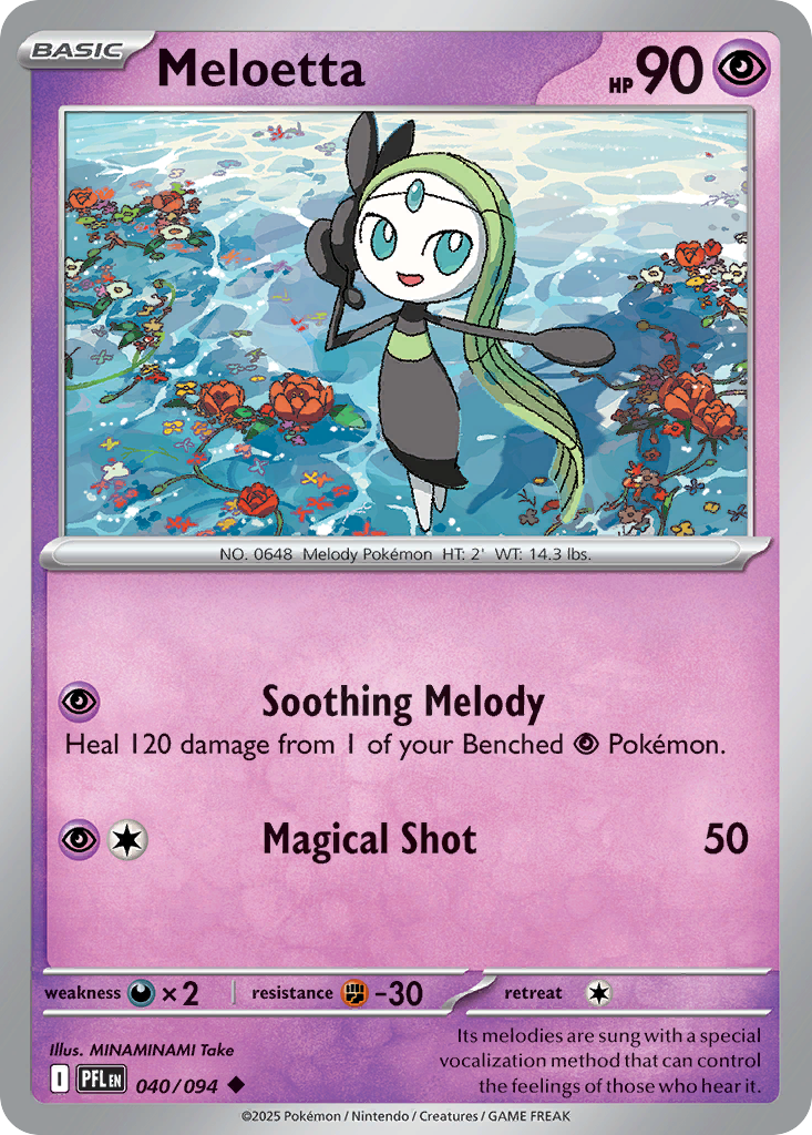 Meloetta - 40/94 - Phantasmal Flames