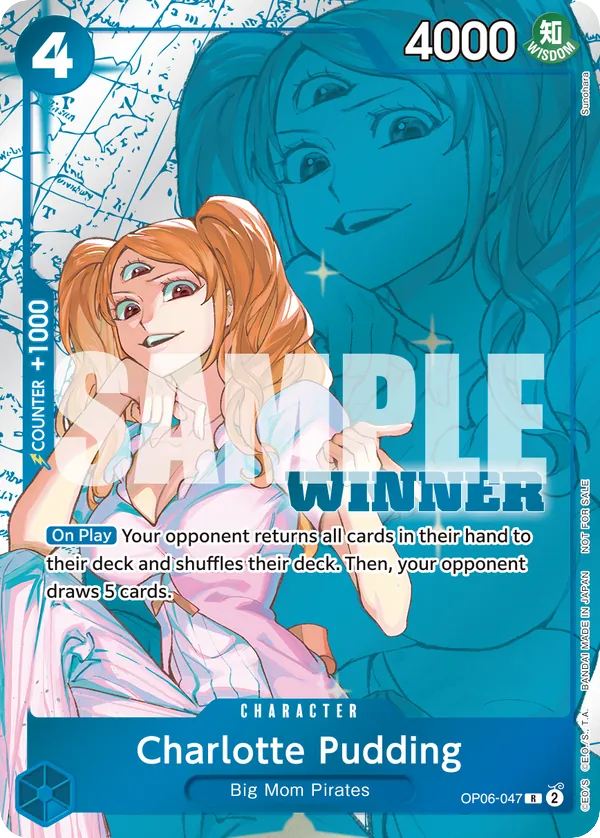 Charlotte Pudding - OP06-047 - Rare (Winner Stamp) - Wings of the Captain