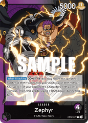Zephyr - OP02-072 - Leader - Paramount War