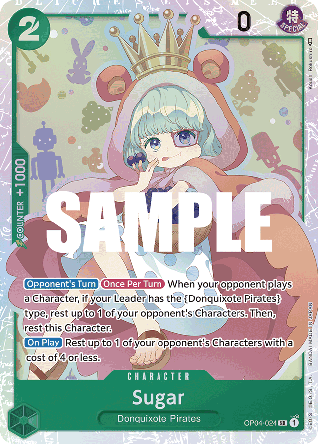 Sugar - OP04-024 - Super Rare - Kingdoms of Intrigue