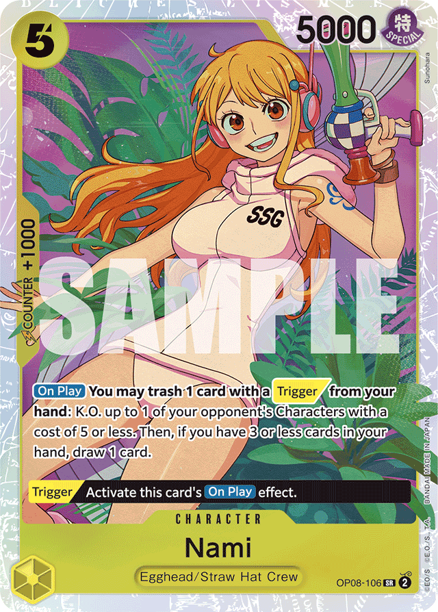 Nami - OP08-106 - Super Rare - Two Legends