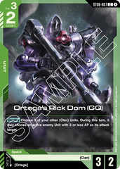 Ortega's Rick Dom (GQ) - ST06-007 - Common - Clan Unity