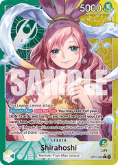 Shirahoshi - OP11-022 - Leader (Alternate Art) - A Fist Of Divine Speed