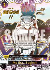 My Era...Begins!! - OP09-096 - Rare (Premium Alt Art) - Emperors In The New World
