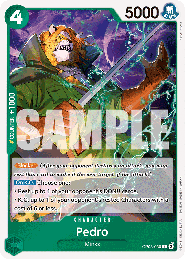Pedro - OP08-030 - Rare - Two Legends
