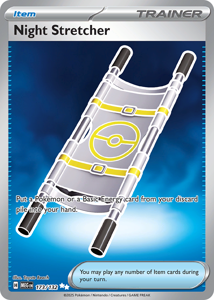 Night Stretcher - 173/132 - Mega Evolution