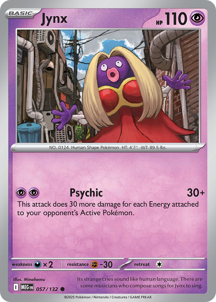 Jynx - 057/132 - Mega Evolution