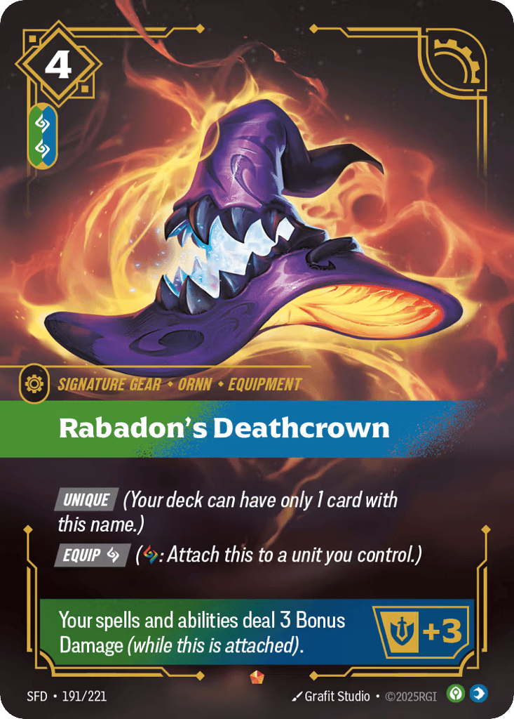 Rabadon's Deathcrown - 191/221 - Epic - Spiritforged