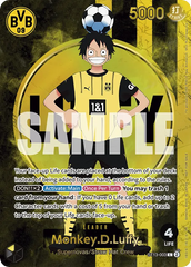 Monkey.D.Luffy - ST13-003 - Leader (Borussia Dortmund Alt Art) - Ultra Deck: The Three Brothers