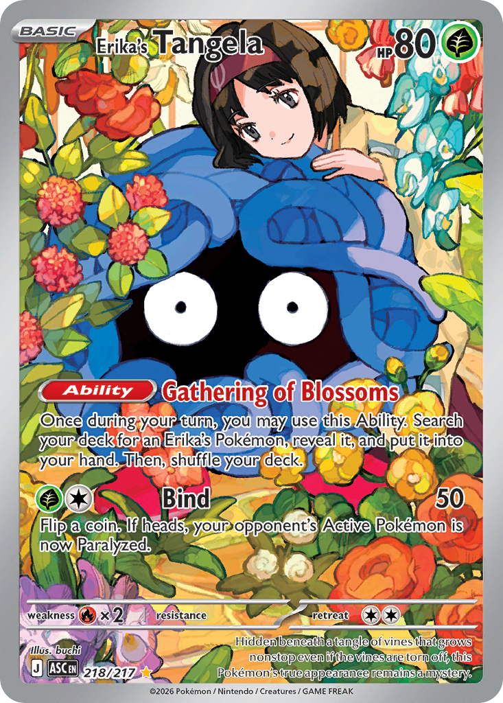 Erika's Tangela - 218/217 - Ascended Heroes