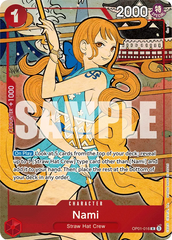 Nami - OP01-016 - Rare (First Anniversary Alt Art) - Romance Dawn