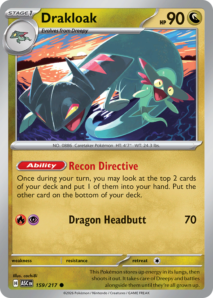 Drakloak - 159/217 - Ascended Heroes