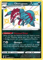 Galarian Obstagoon - SV080 - Shining Fates Shiny Vault
