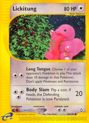 Lickitung - 090/147 - Aquapolis